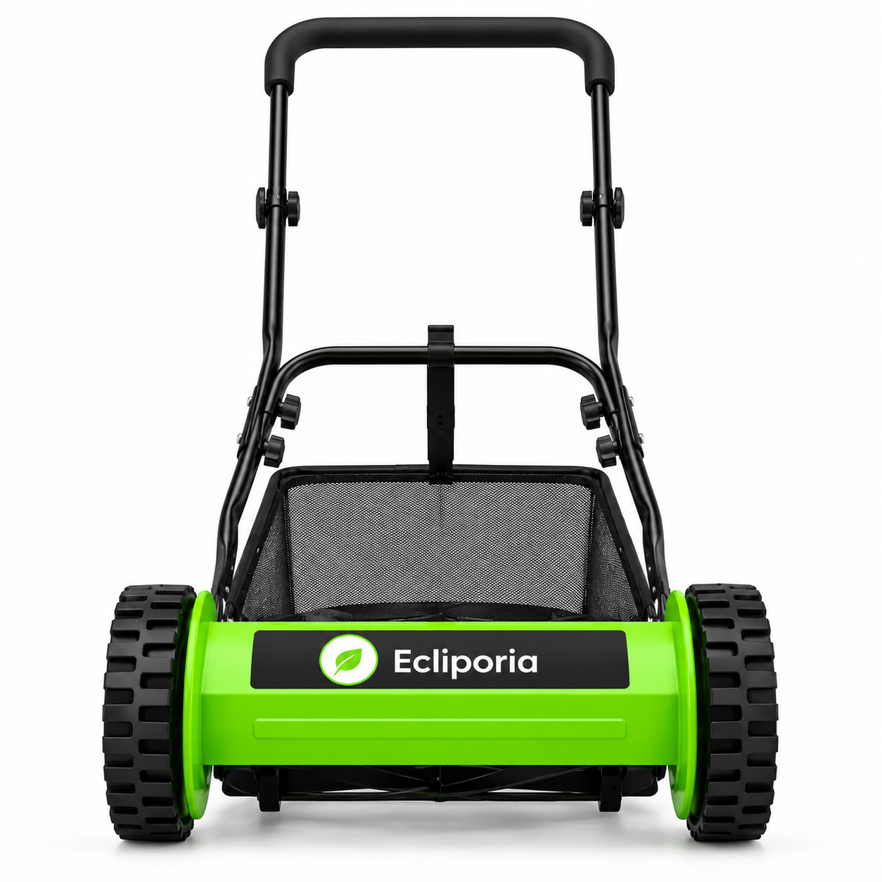Ecliporia Manual Push Reel Lawn Mower with Grass Catcher Eco-Friendly, Lightweight Lawn Mower 3 123468 4